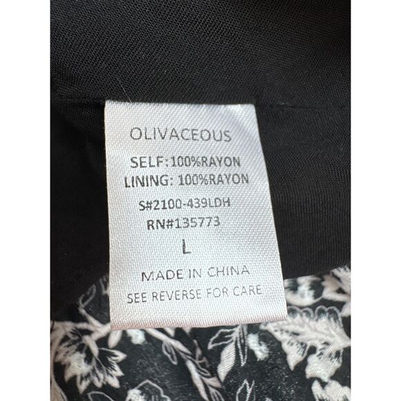 Olivaceous NWT Floral Cottagecore Mini Flare Dress Puff Sleeve Coquette Girly L - Picture 9 of 11